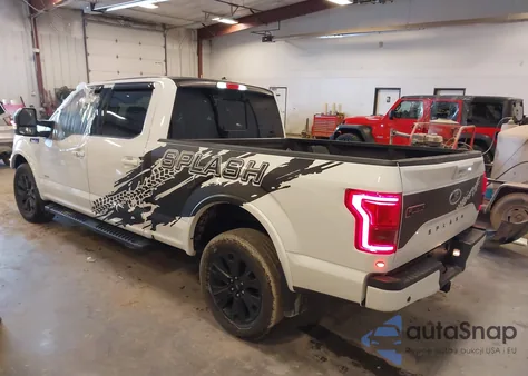 2016 Ford F-150 Lariat from USA, damaged, VIN 1FTFW1EG0GFC87111